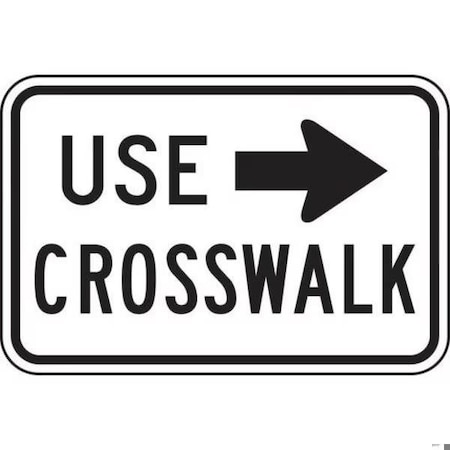 Accuform LANE GUIDANCE SIGN STAY IN LANE 24 X FRR443DP